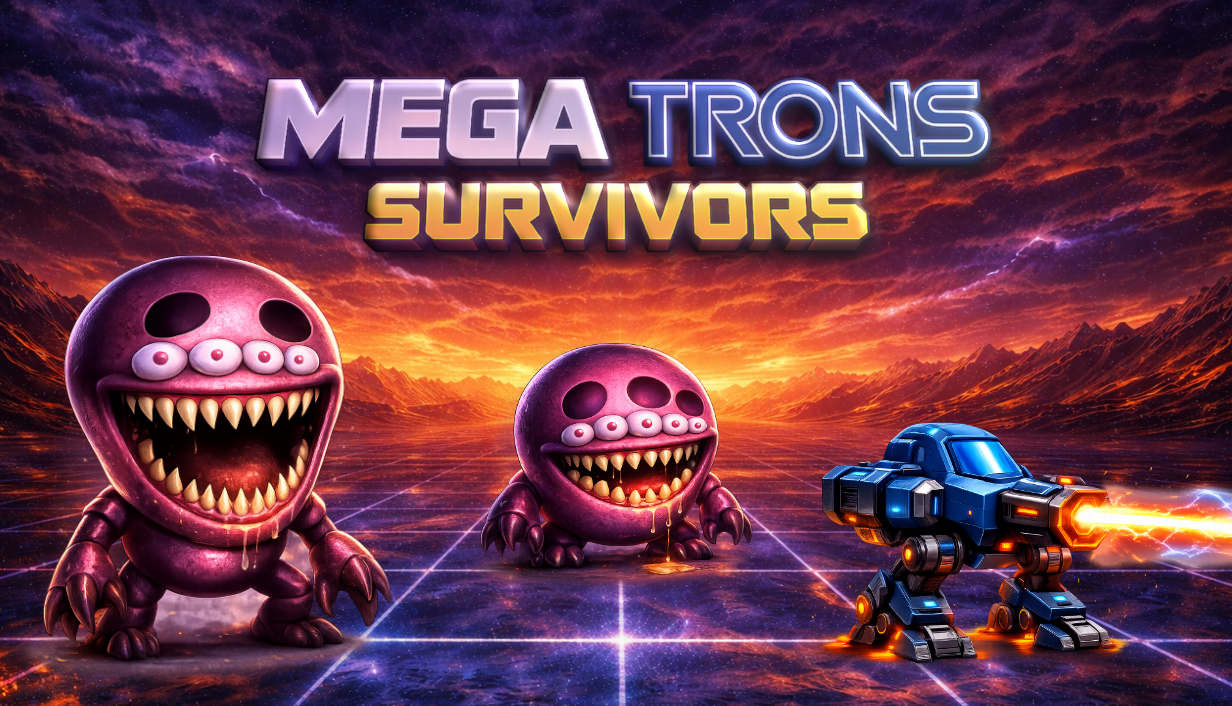 Mega Trons Survivors hero artwork